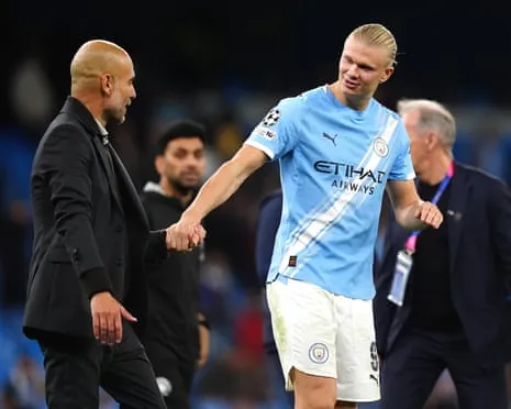 Haaland Becomes Part of Elite Champions League 50-Goal Club, Praised by Pep as Ronaldo and Messi's Equal