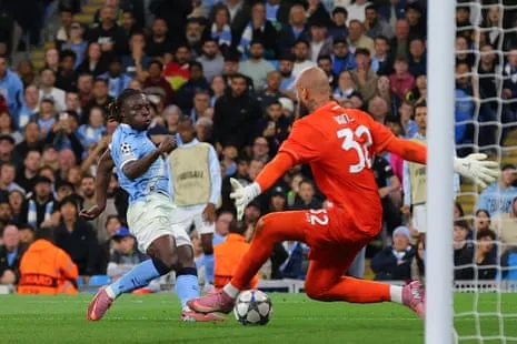 Jérémy Doku Decorates City's Victory Over Napoli Following De Bruyne's Early Comeback Return