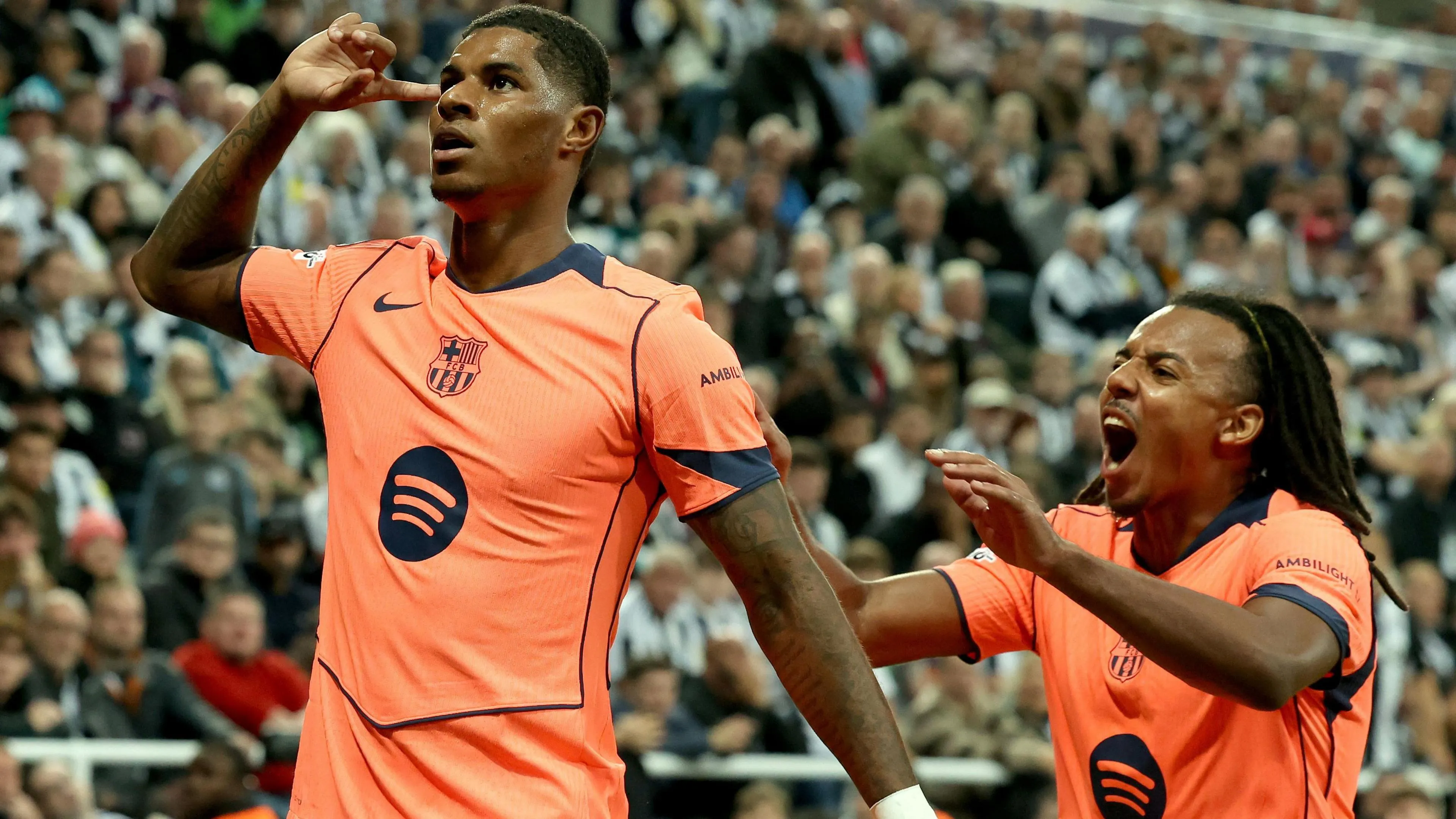 Could Marcus Rashford embarking on redemption with the Catalan giants after sinking Newcastle?